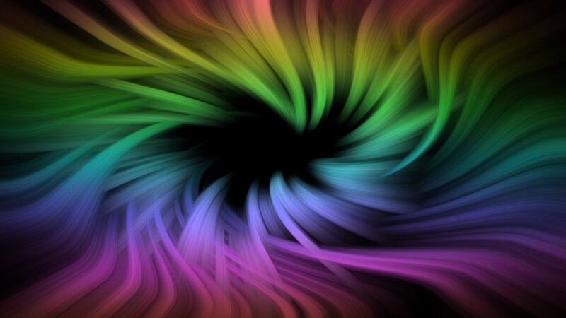 colorful vortex animation