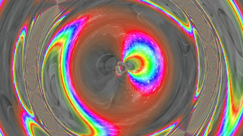 Colorful Vortex Swirl