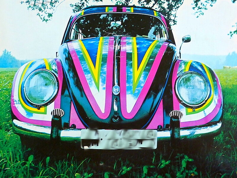 Colorful VW Beetle