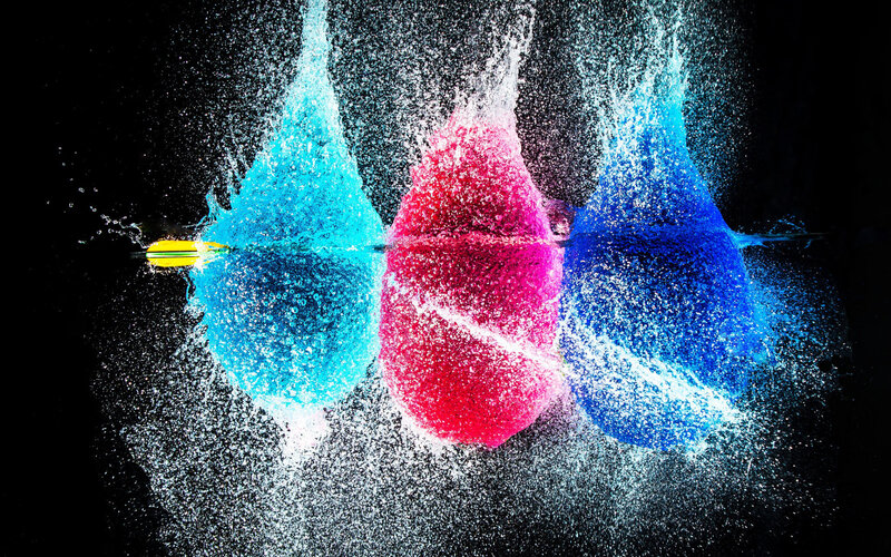 Colorful Water Balloons — Blue