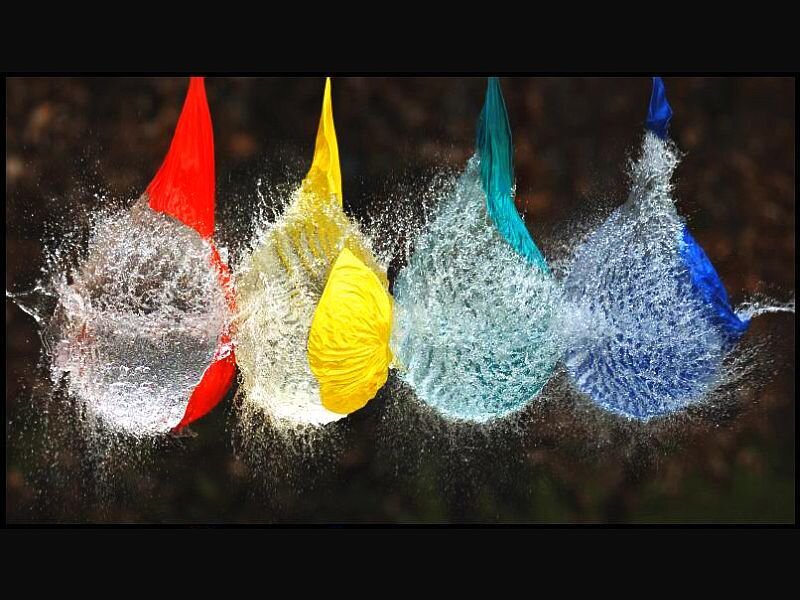 Colorful Water Balloons