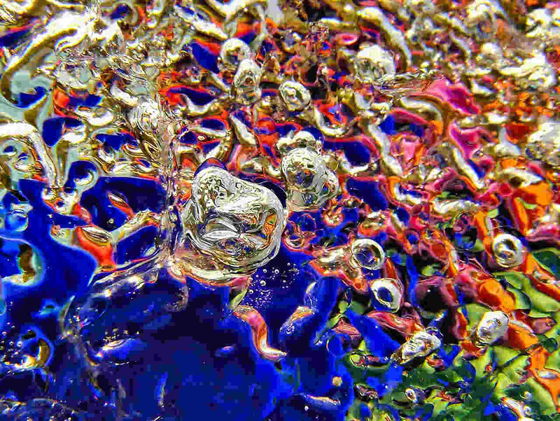 Colorful Water Bubbles