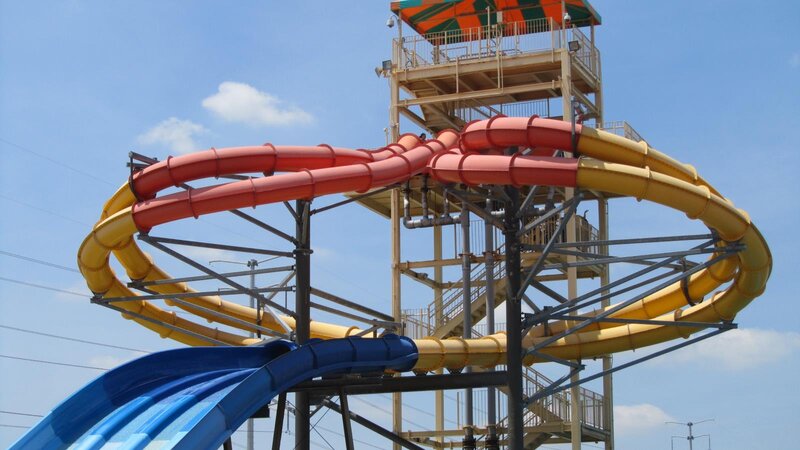 Colorful Water Slides