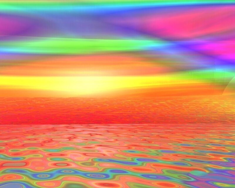 Colorful Water Surface