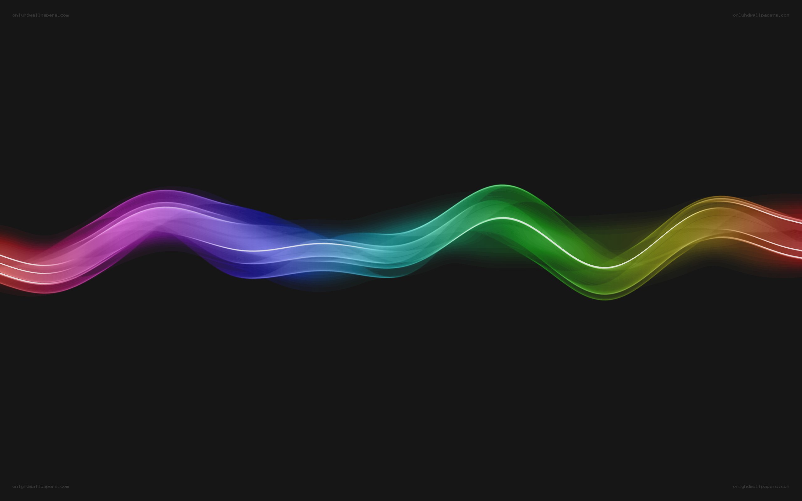 colorful wave animation