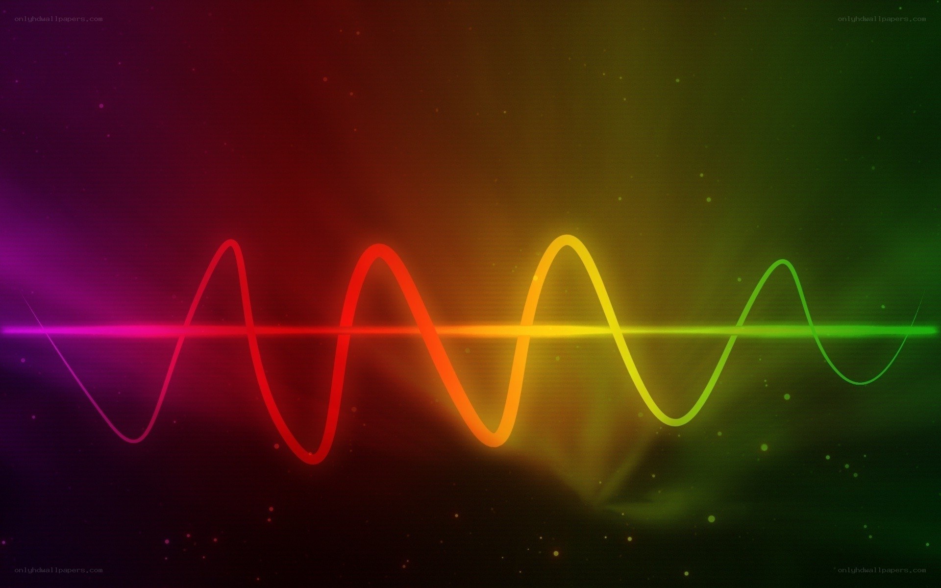 colorful wave animation