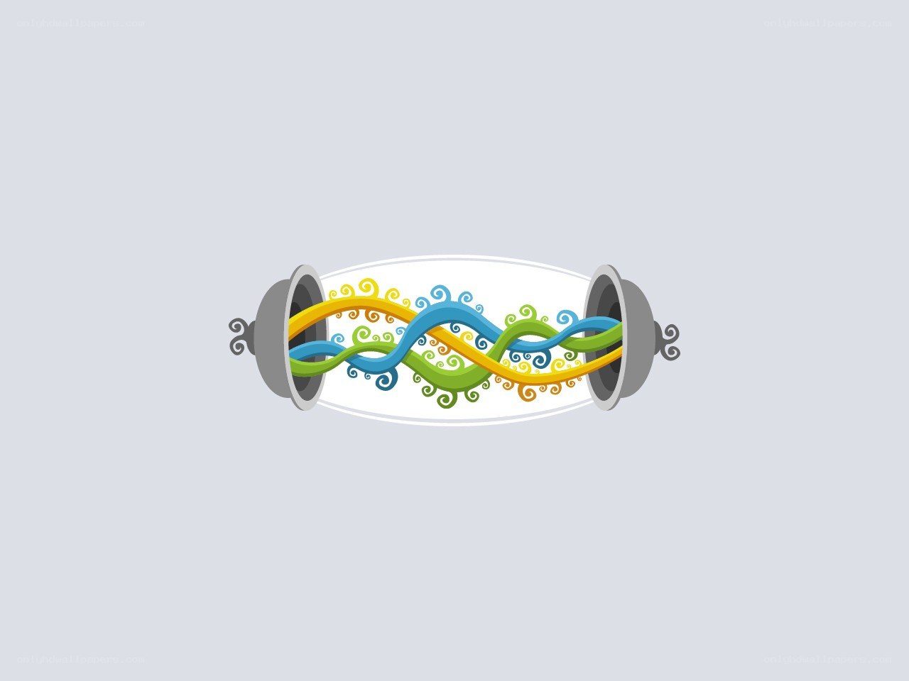 colorful wave design