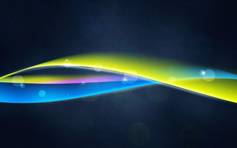 Colorful Wave Design — Blue, Calm, Abstract, Light