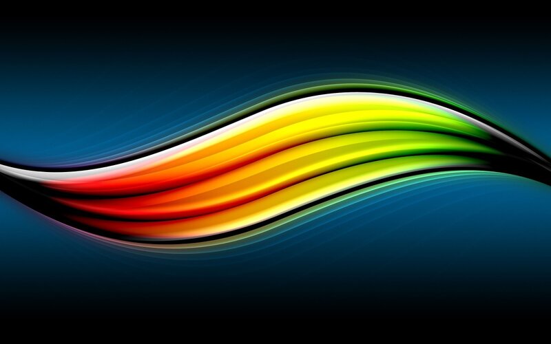 Colorful Wave Design — Dynamic