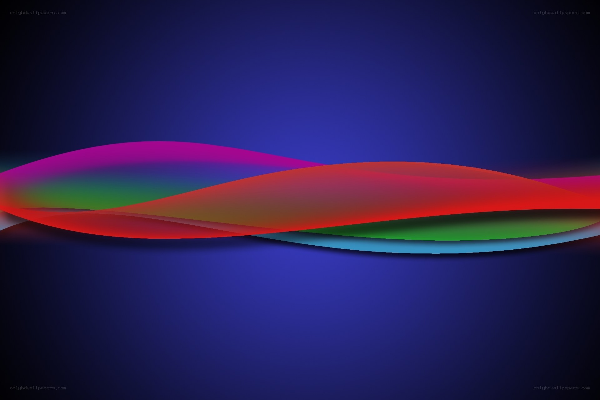 Colorful wave design