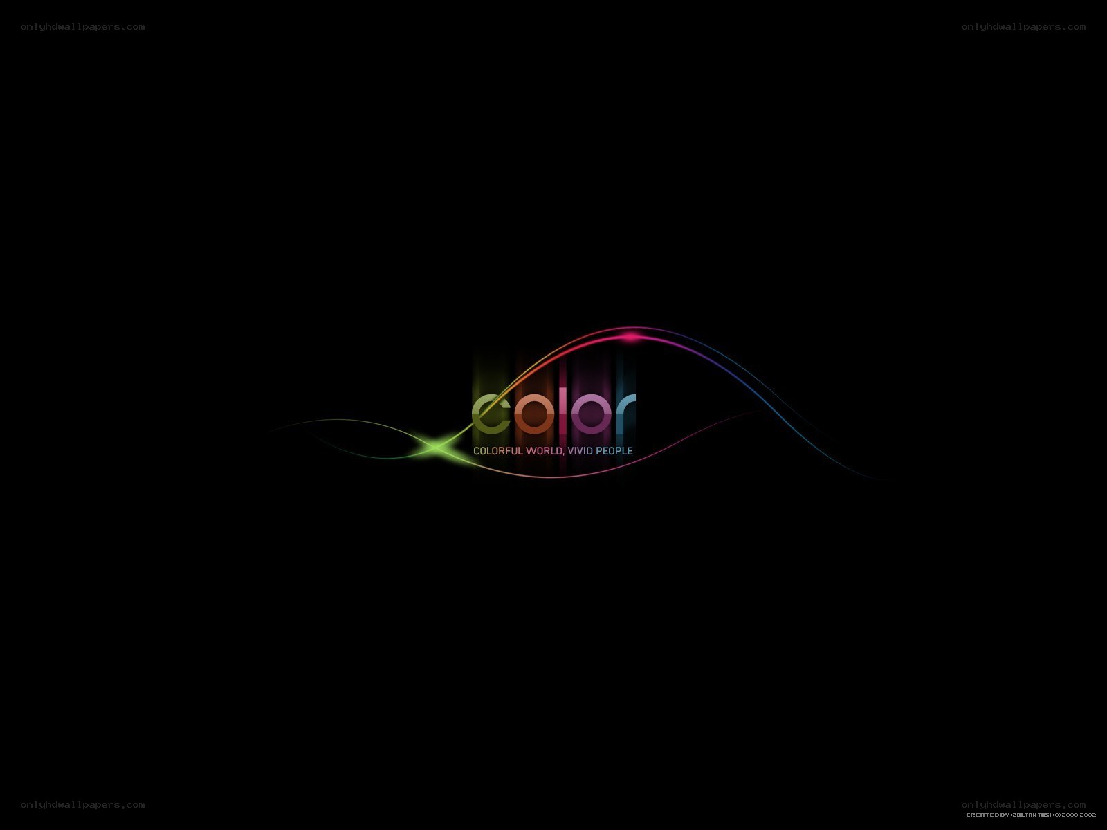colorful wave logo design