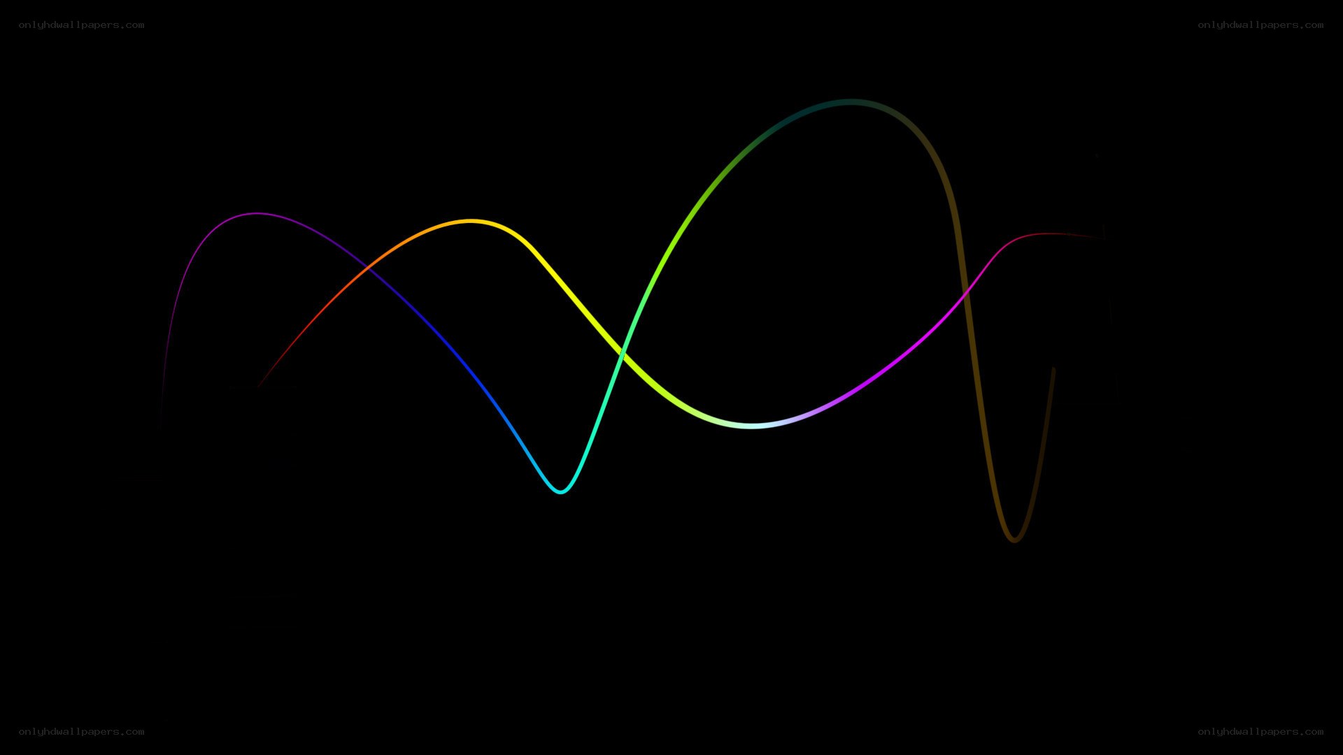colorful wave pattern