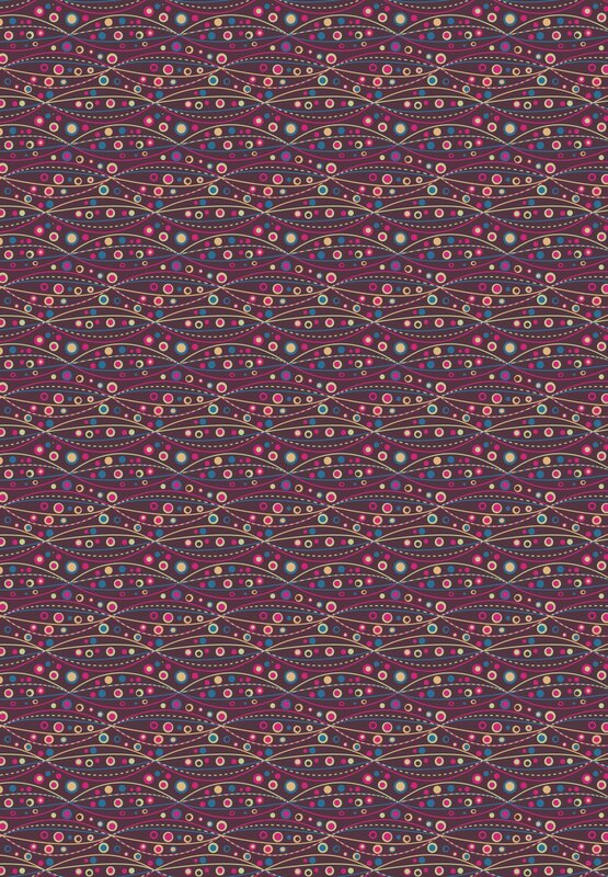 colorful wave pattern