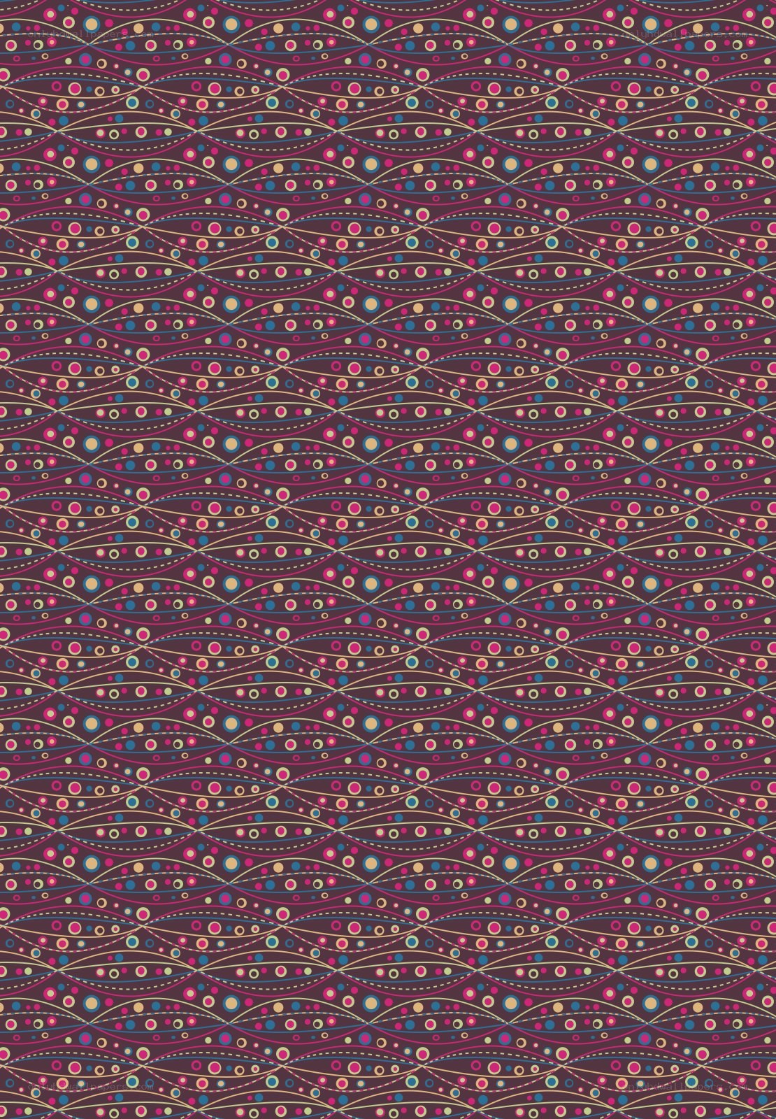 colorful wave pattern