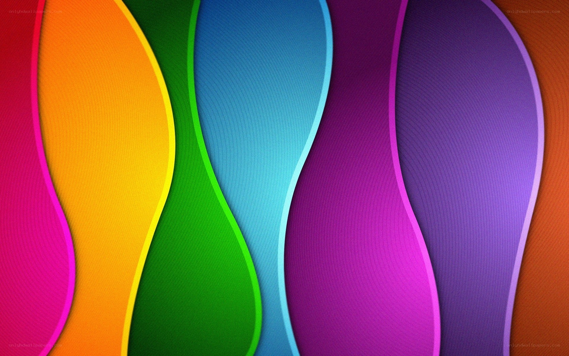 colorful wave pattern