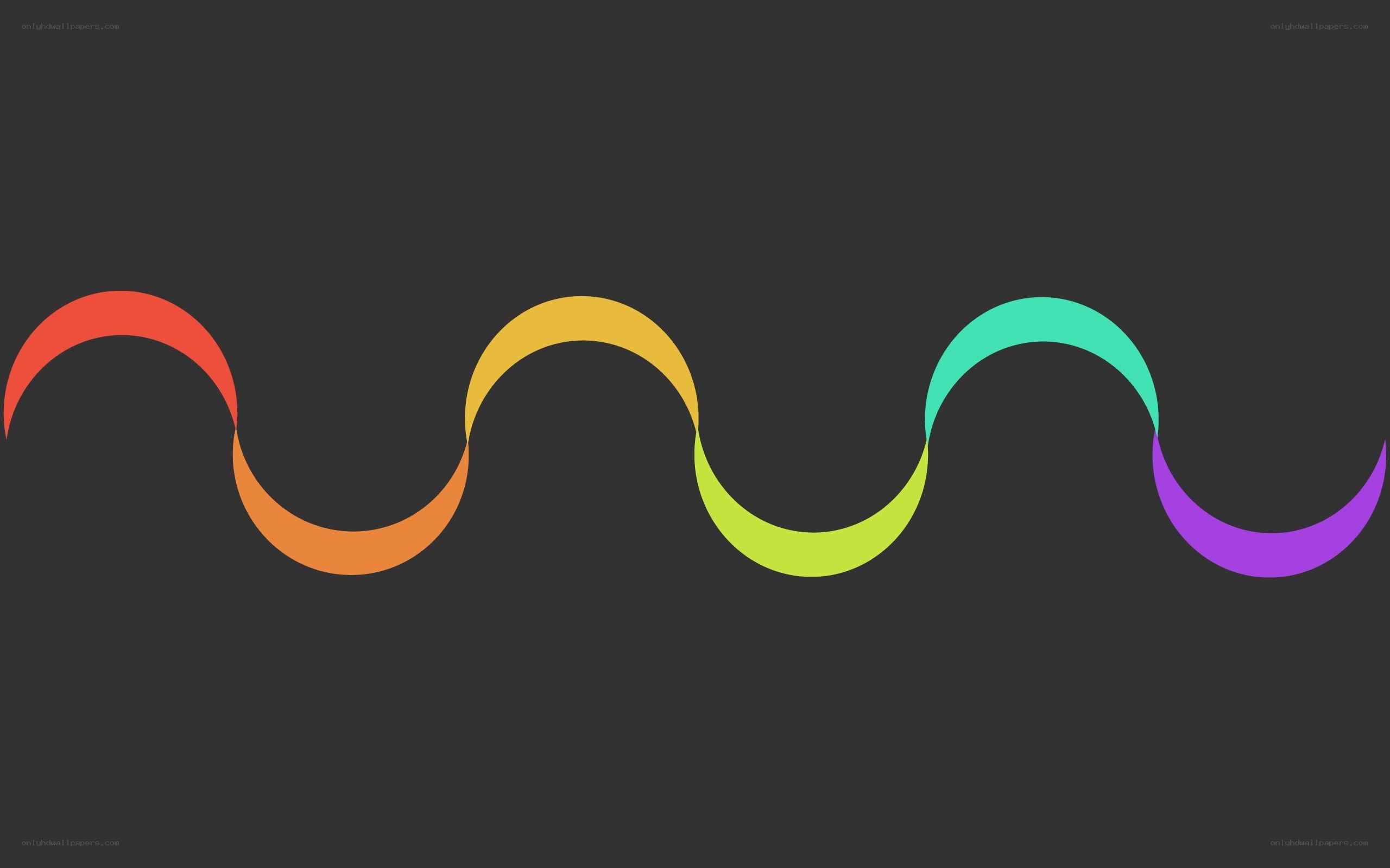 colorful wave pattern