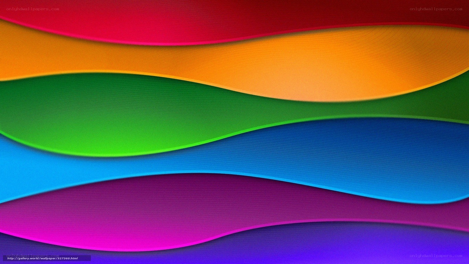 colorful wave pattern