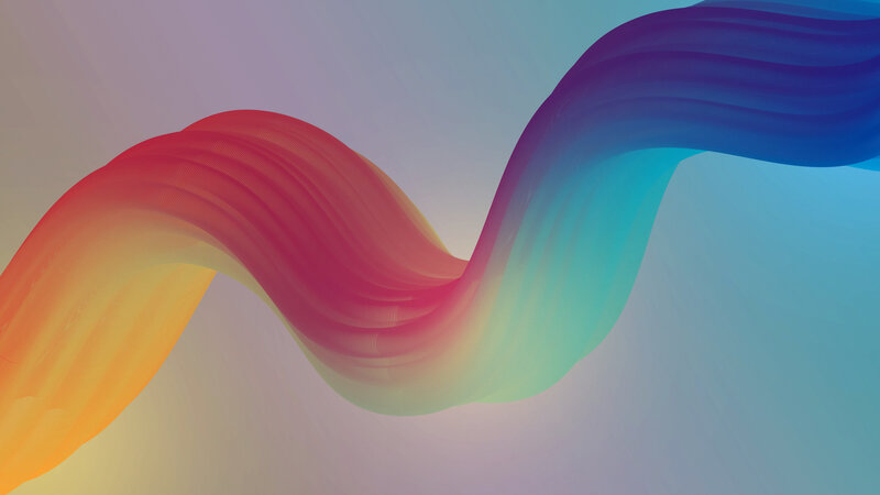 Colorful Wave Pattern — Red, Calm, Abstract