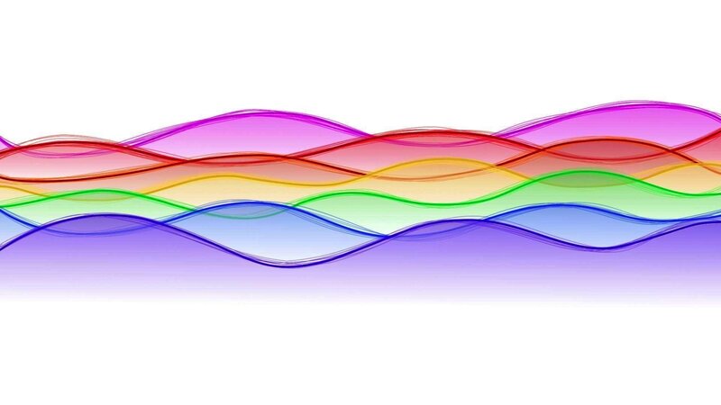 colorful wave patterns