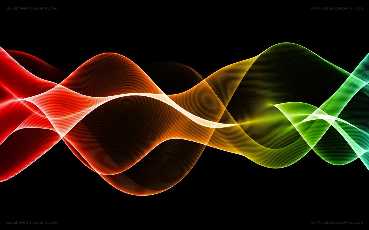 Colorful wave patterns