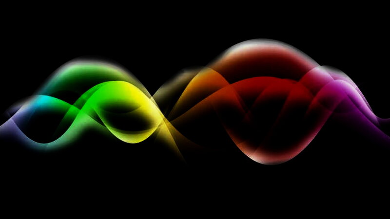 Colorful Wave Patterns — Green