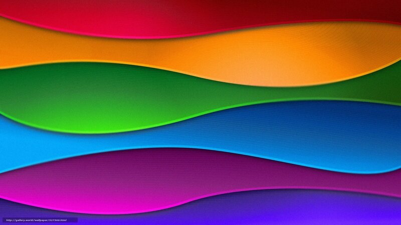 Colorful Wavy Bands