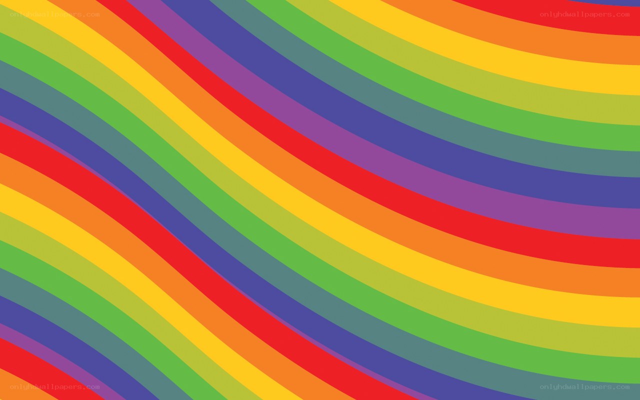 colorful wavy stripes