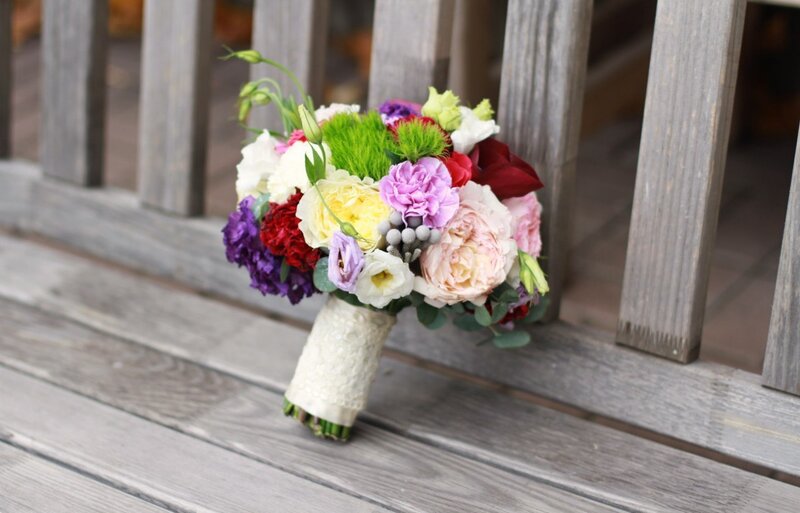Colorful Wedding Bouquet