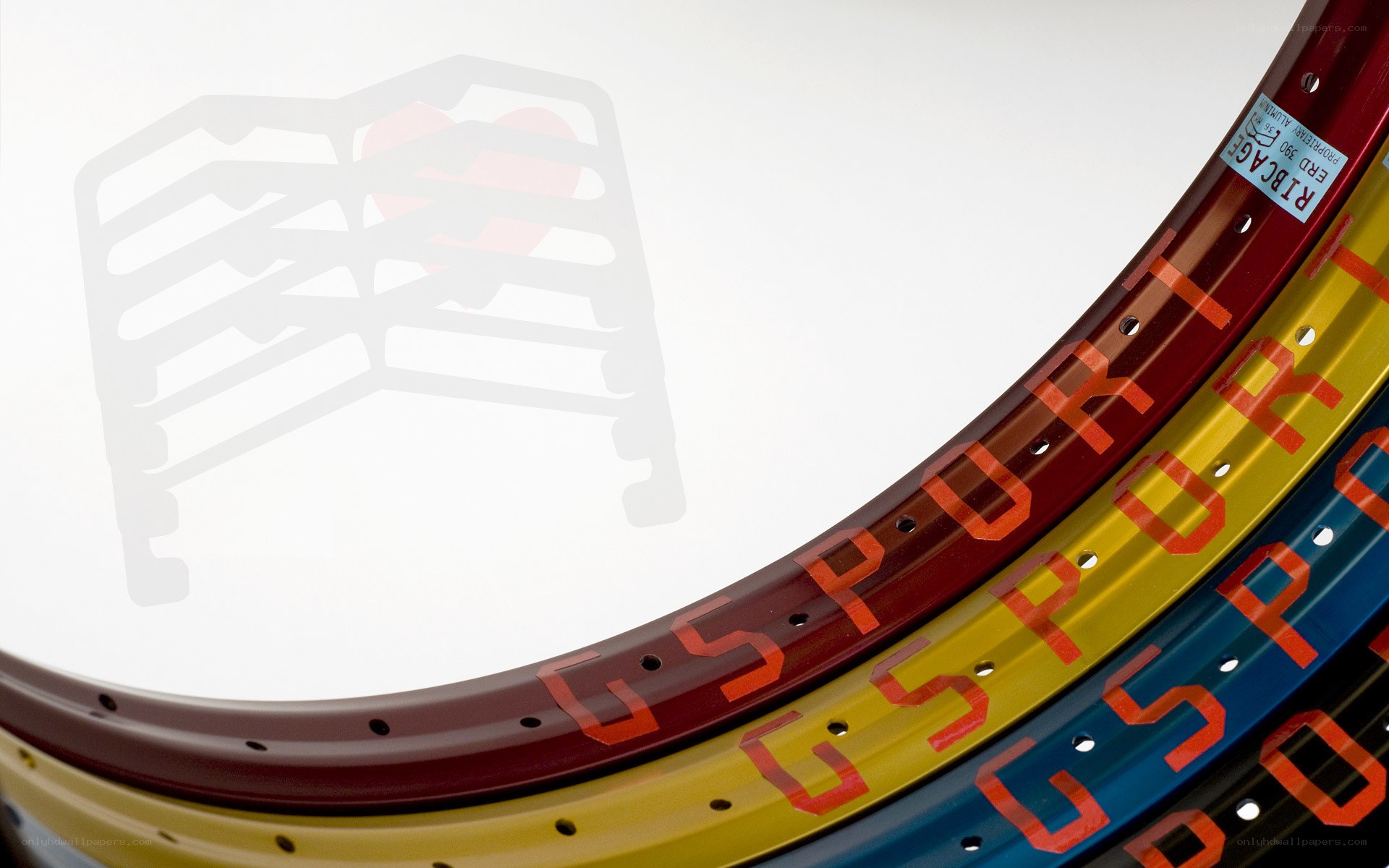 colorful wheel rims
