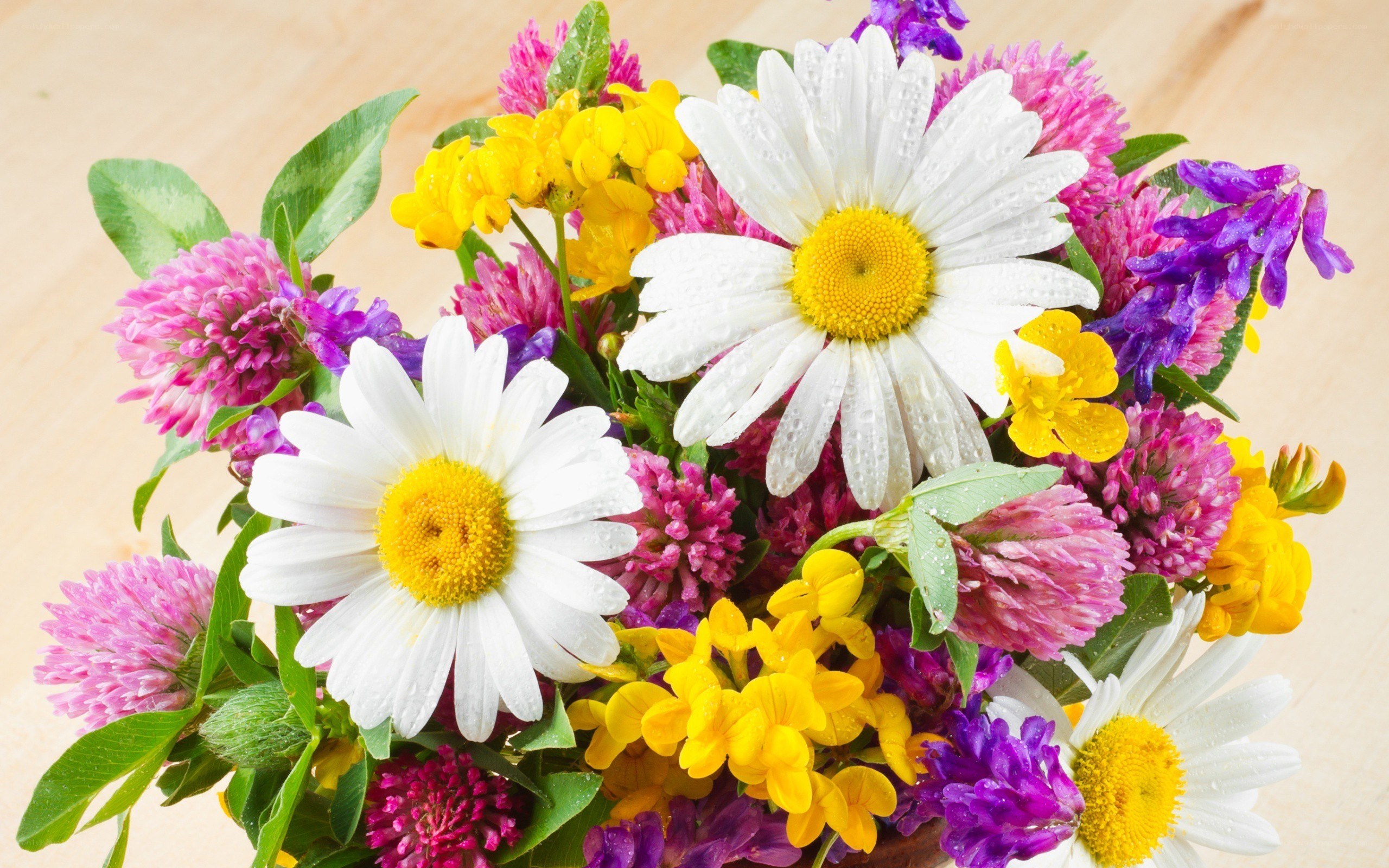 colorful wildflower bouquet