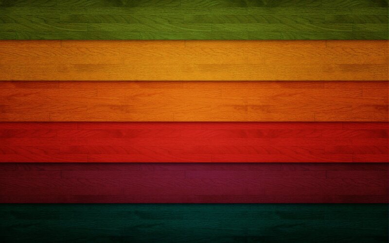 Colorful Wood Planks — Green, Calm, Abstract, Wood Grain