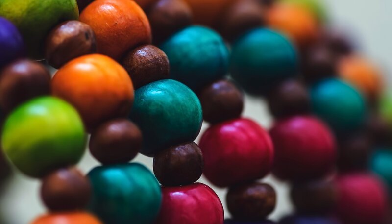 Colorful Wooden Beads