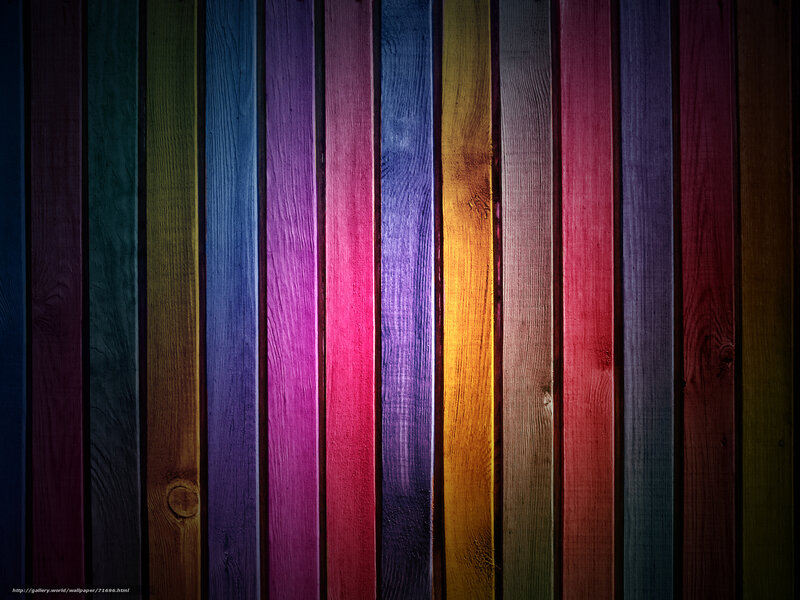 Colorful Wooden Planks — Purple