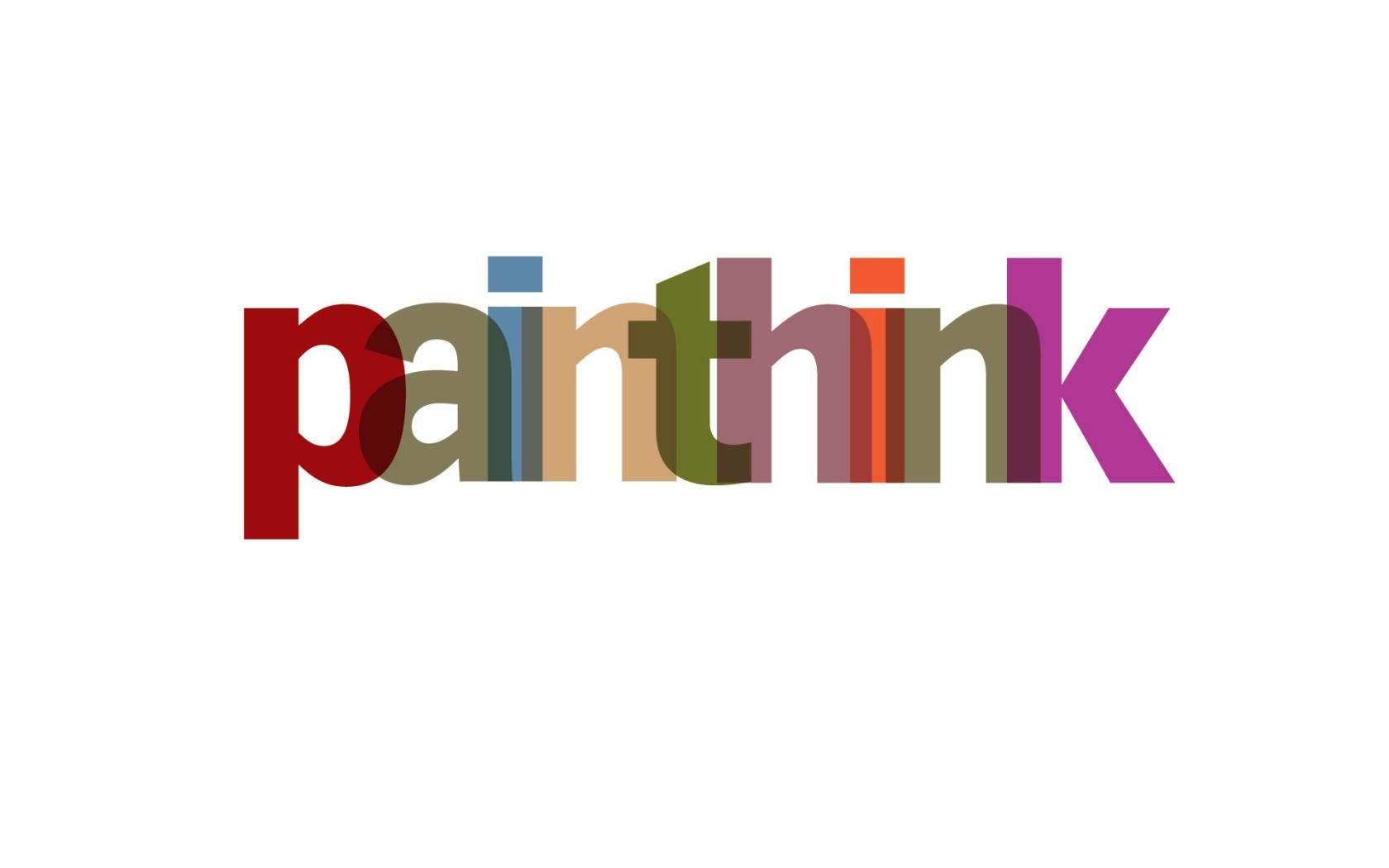 colorful word art logo