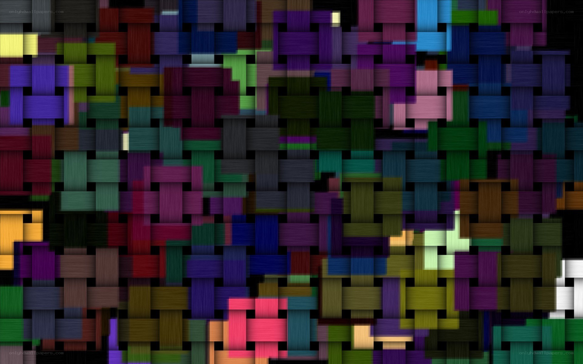 colorful woven pattern