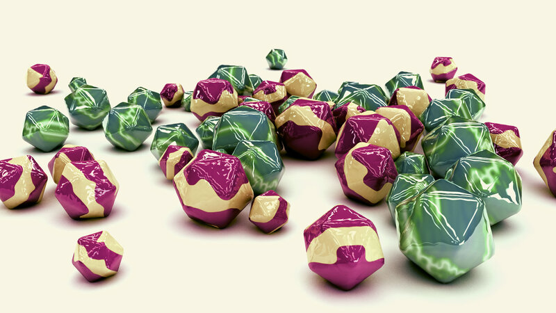 Colorful Wrapped Candies — Green