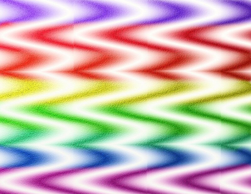 colorful zigzag pattern