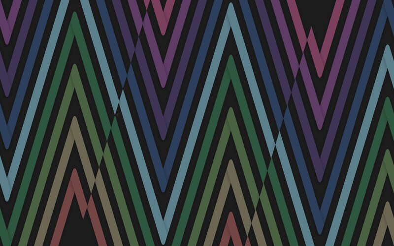 Colorful Zigzag Pattern — Purple, Dynamic