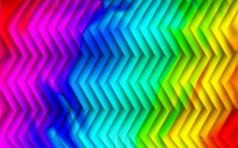 Colorful Zigzag Pattern — Red, Vibrant, Abstract