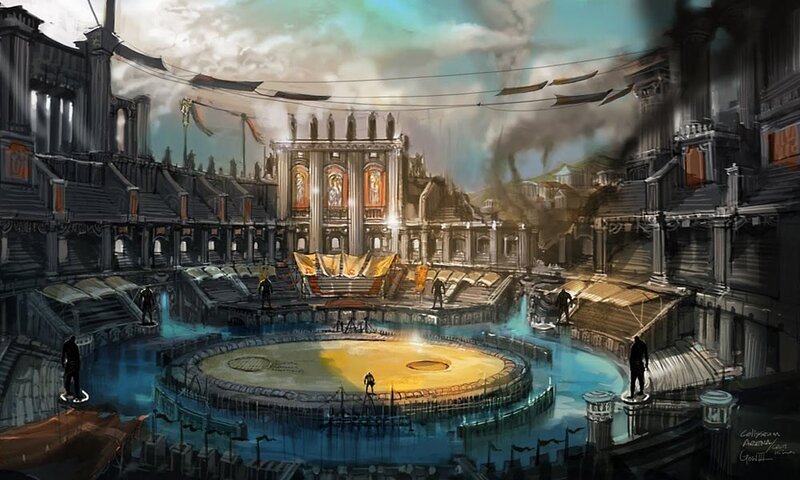 Colosseum Arena — Blue