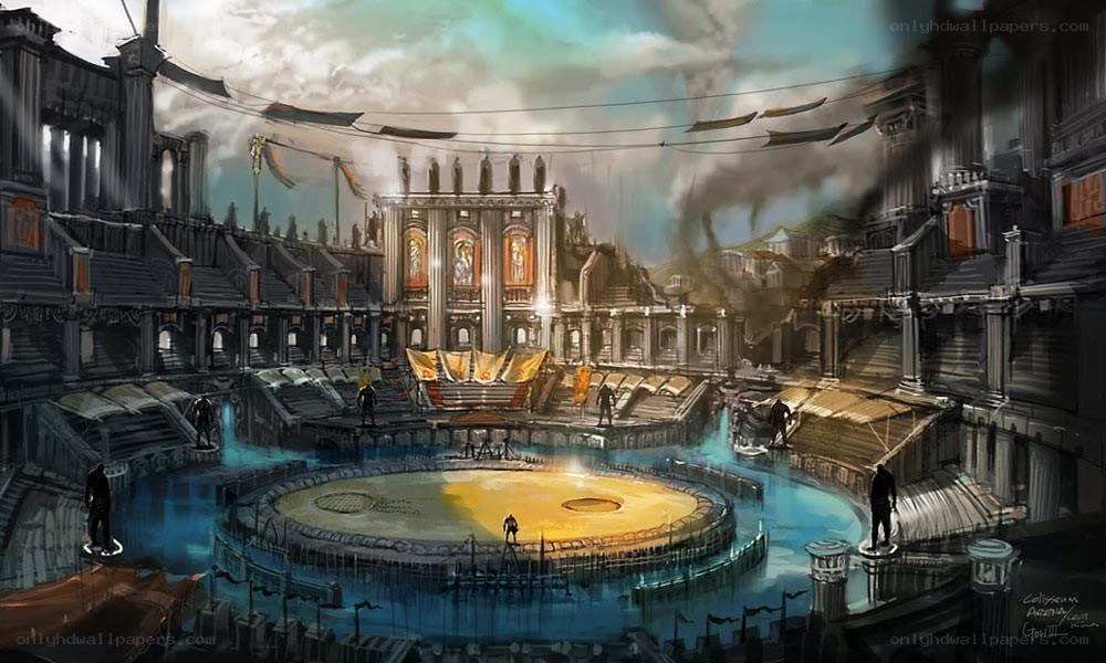 Colosseum arena concept art