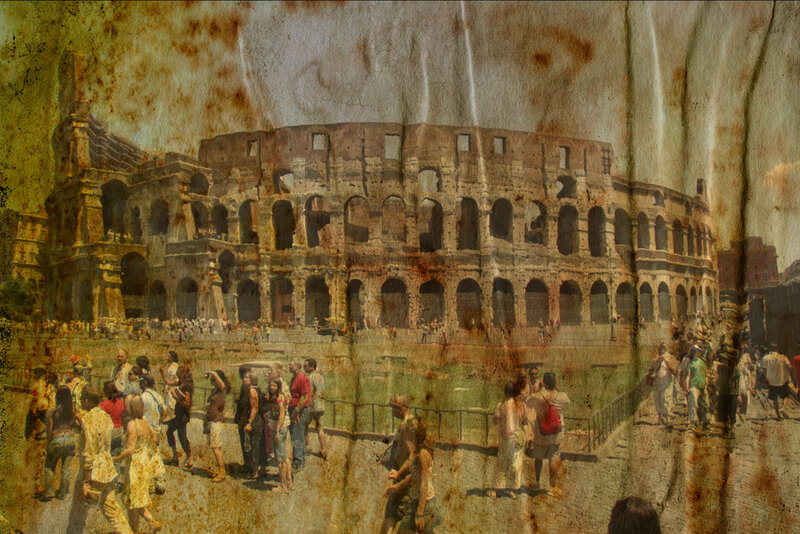 Colosseum in Rome — Brown