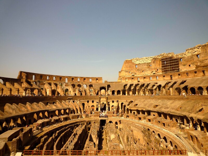Colosseum Interior — Brown