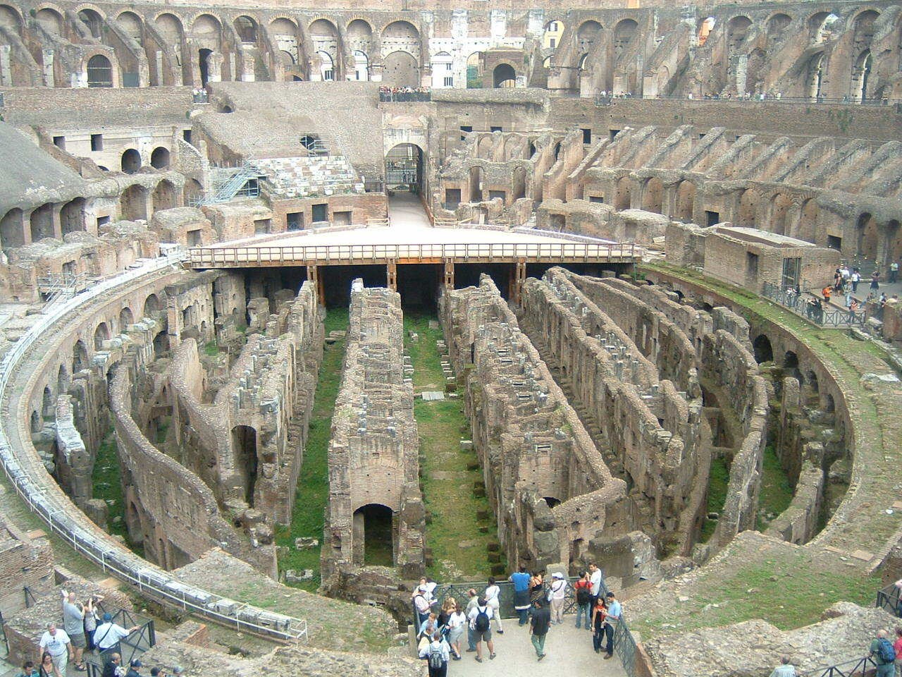 Colosseum interior view