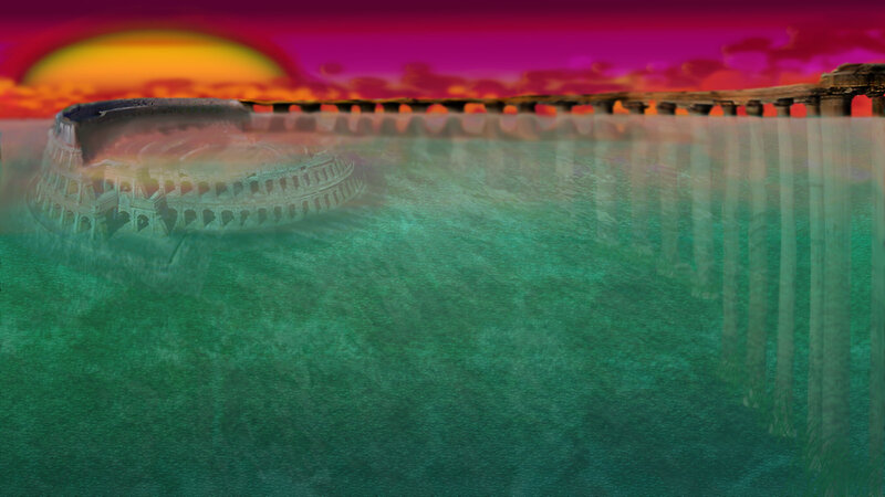 Colosseum under Water