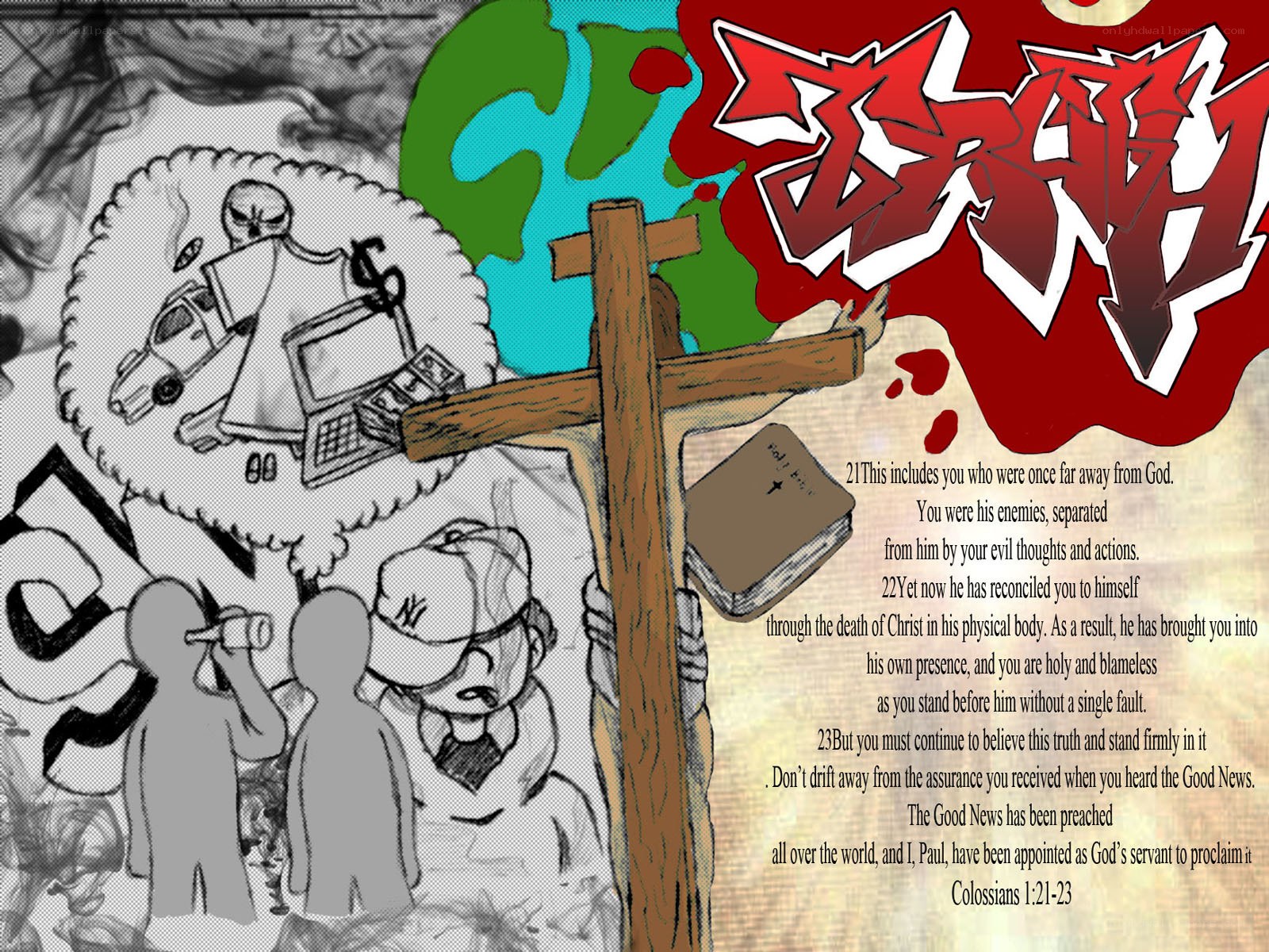 Colossians 1:21-23 illustration
