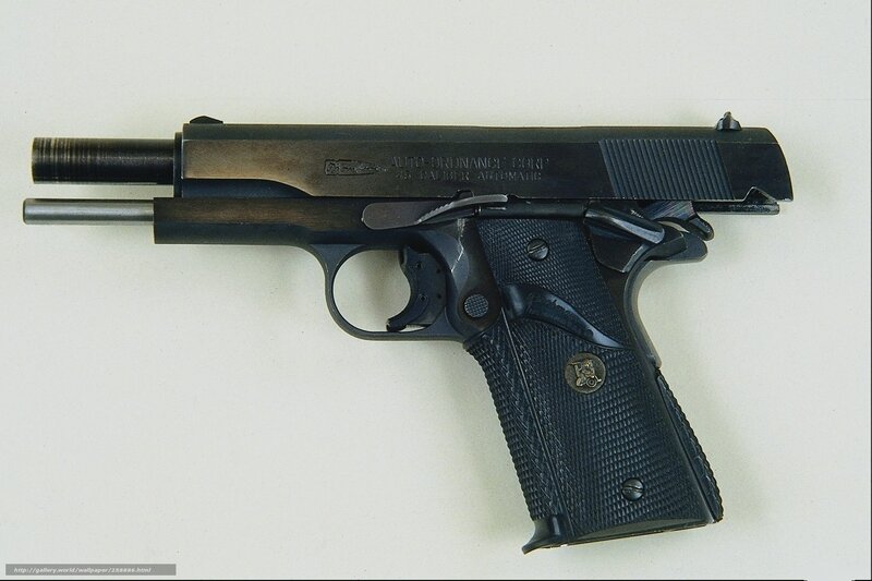 Colt .45 pistol