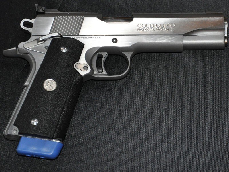Colt Gold Cup Pistol — Silver