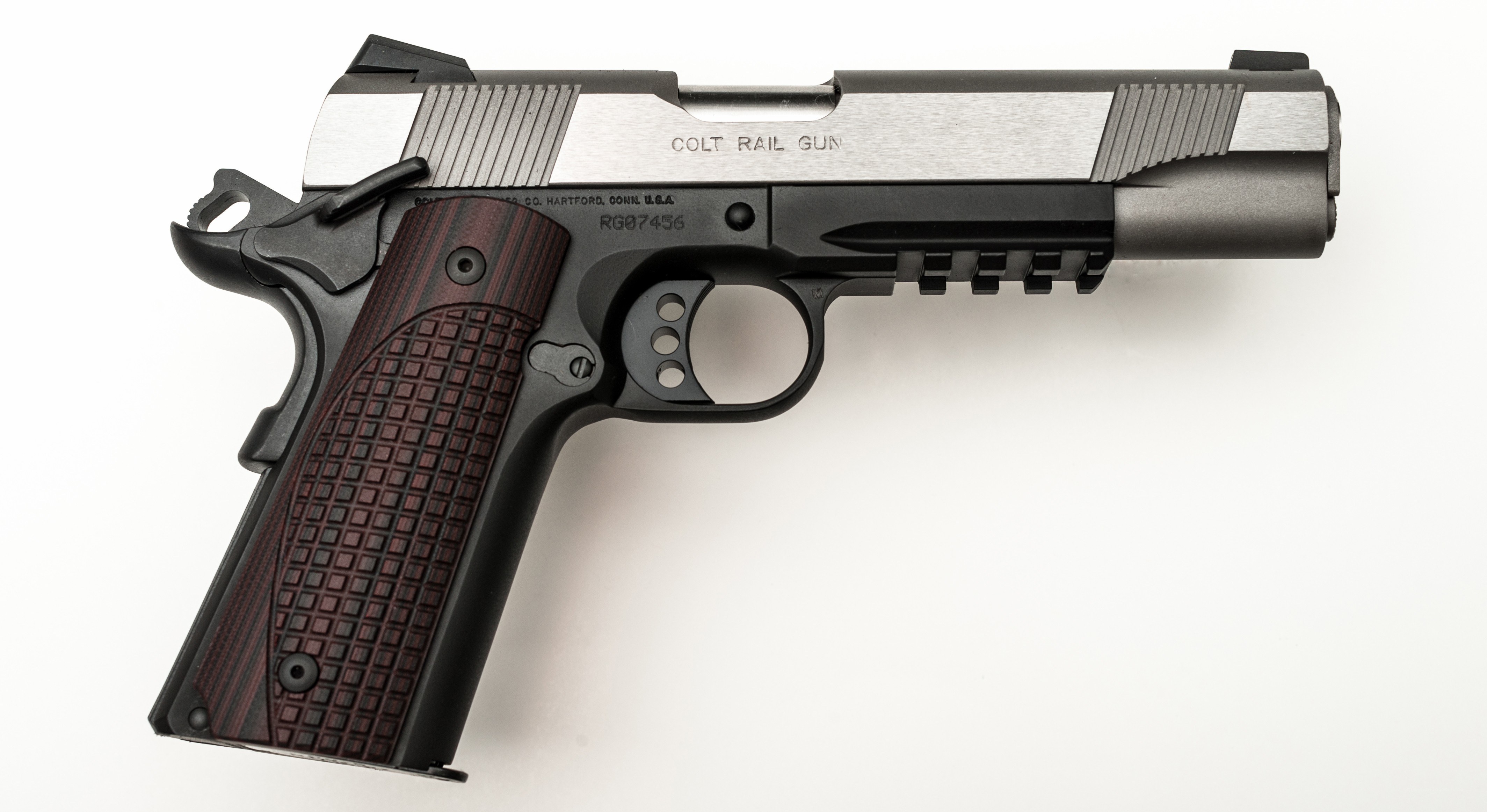 Colt Rail Gun pistol