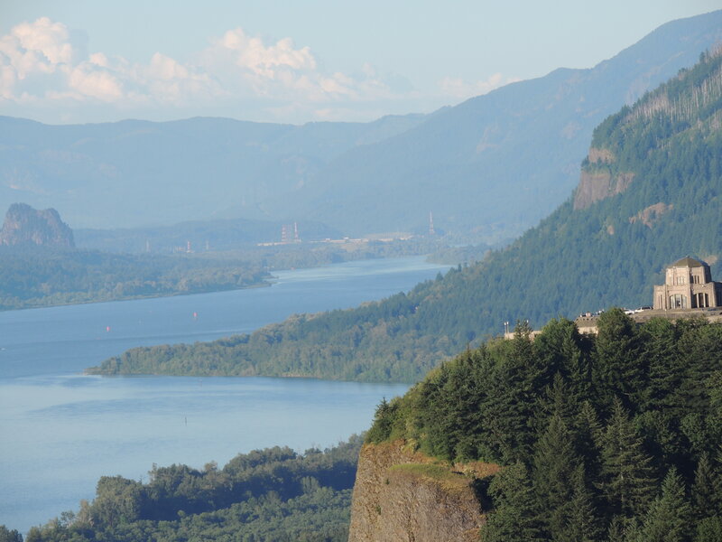 Columbia River Gorge — Blue, Serene